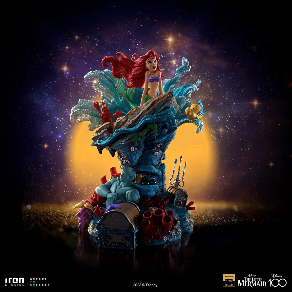 Iron Studios - Disney 100th - Little Mermaid - Deluxe Art Scale Statue 1/10