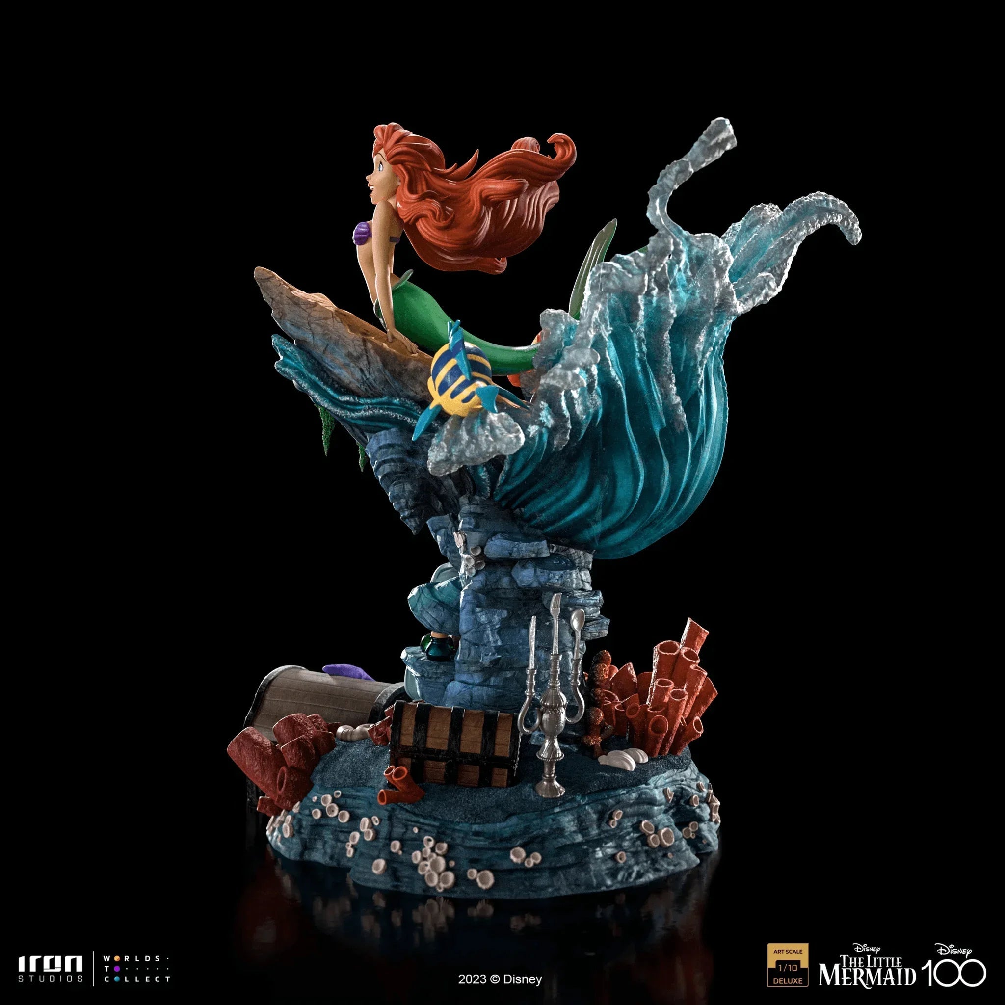 Iron Studios - Disney 100th - Little Mermaid - Deluxe Art Scale Statue 1/10