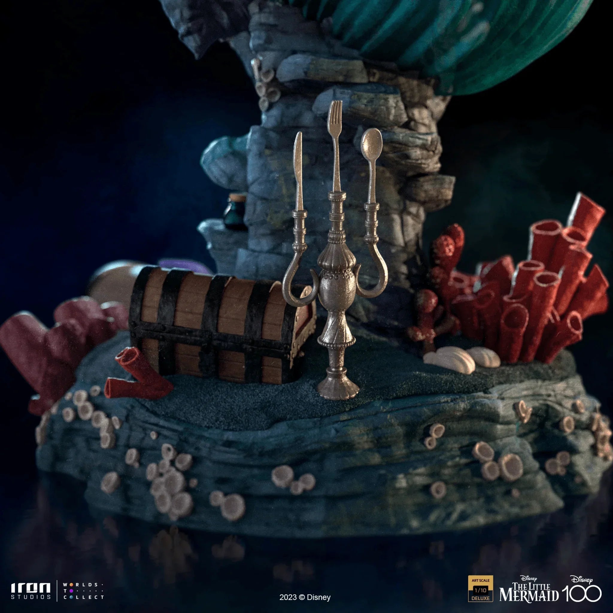 Iron Studios - Disney 100th - Little Mermaid - Deluxe Art Scale Statue 1/10