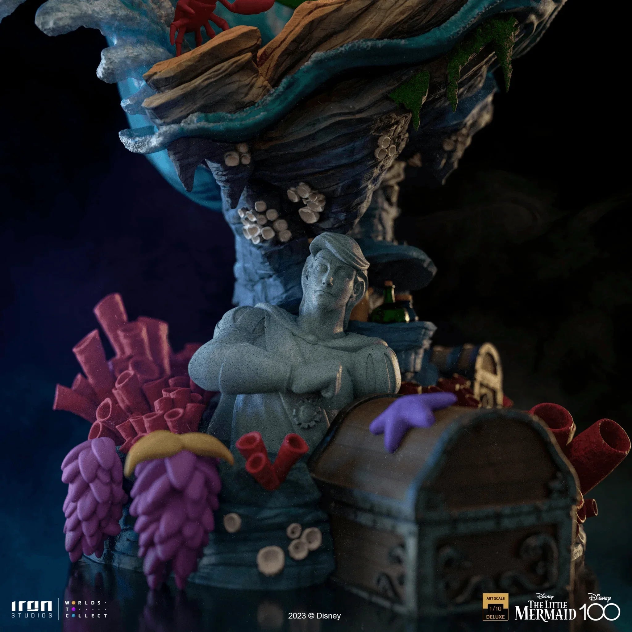 Iron Studios - Disney 100th - Little Mermaid - Deluxe Art Scale Statue 1/10