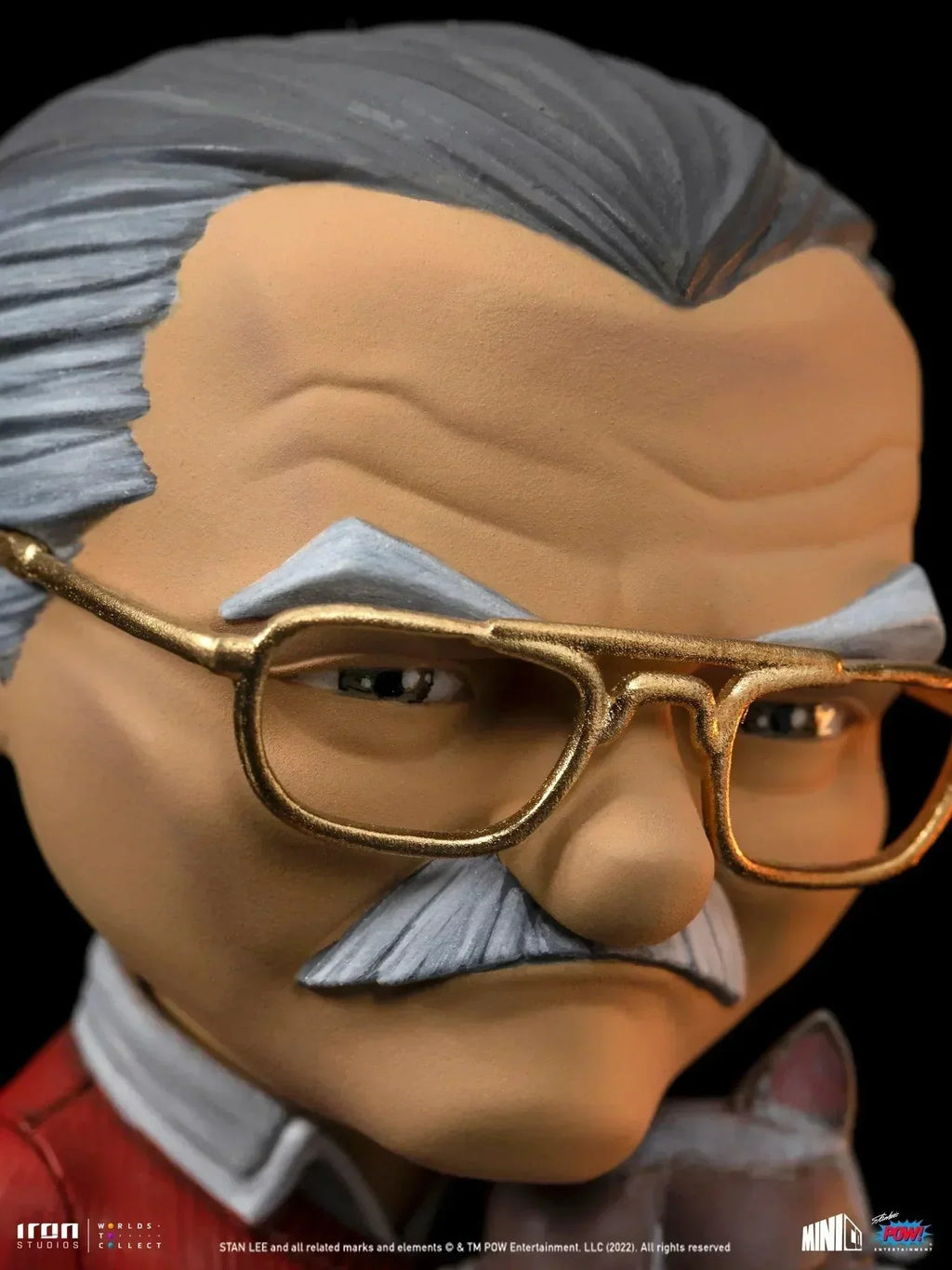 Iron Studios - Pow! Studios - Stan Lee with Grumpy Cat MiniCo Figure