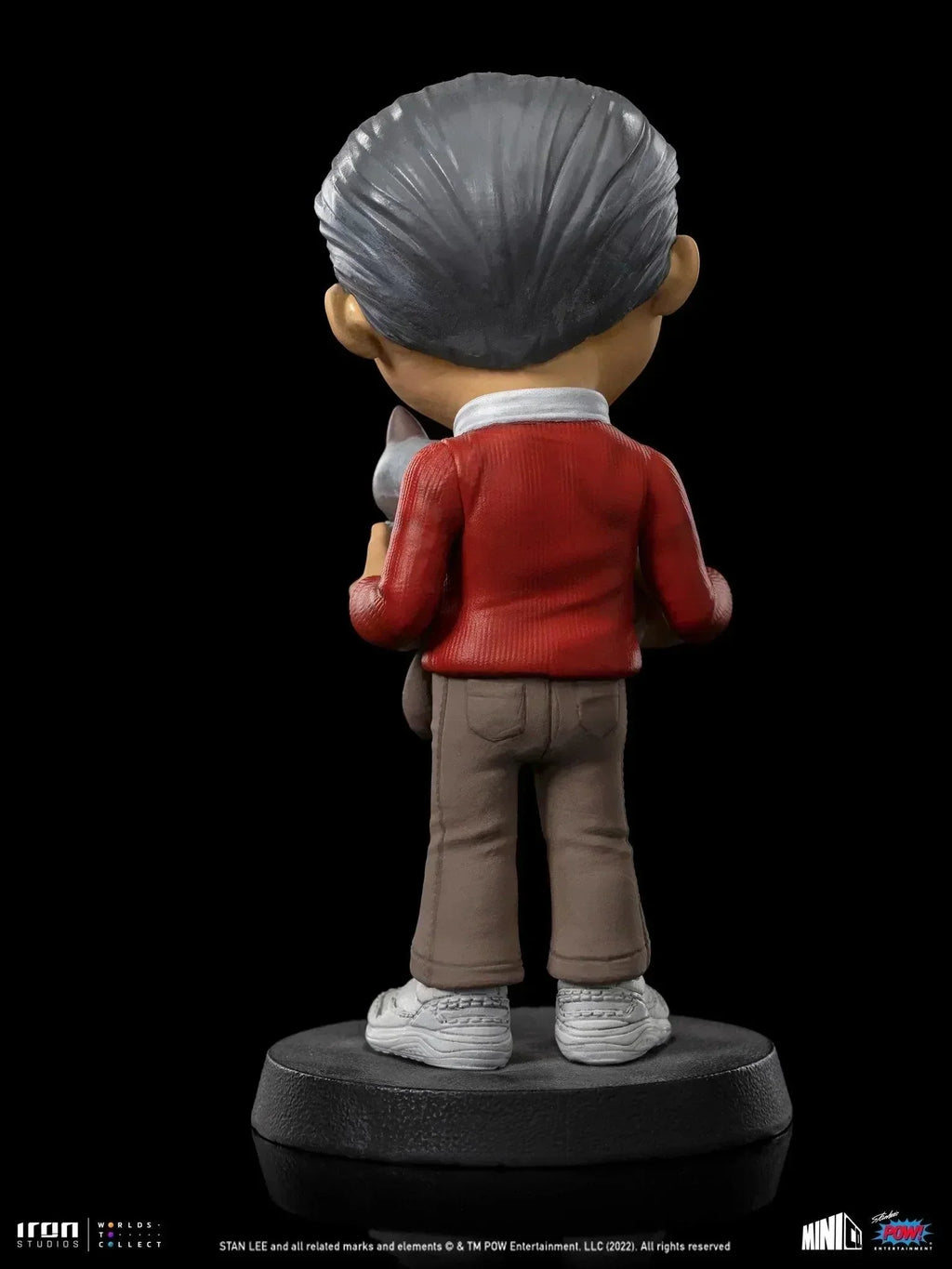Iron Studios - Pow! Studios - Stan Lee with Grumpy Cat MiniCo Figure