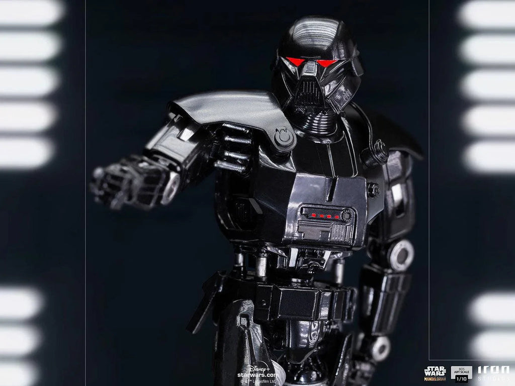 Iron Studios - The Mandalorian - Dark Trooper BDS Art Scale Statue 1/10