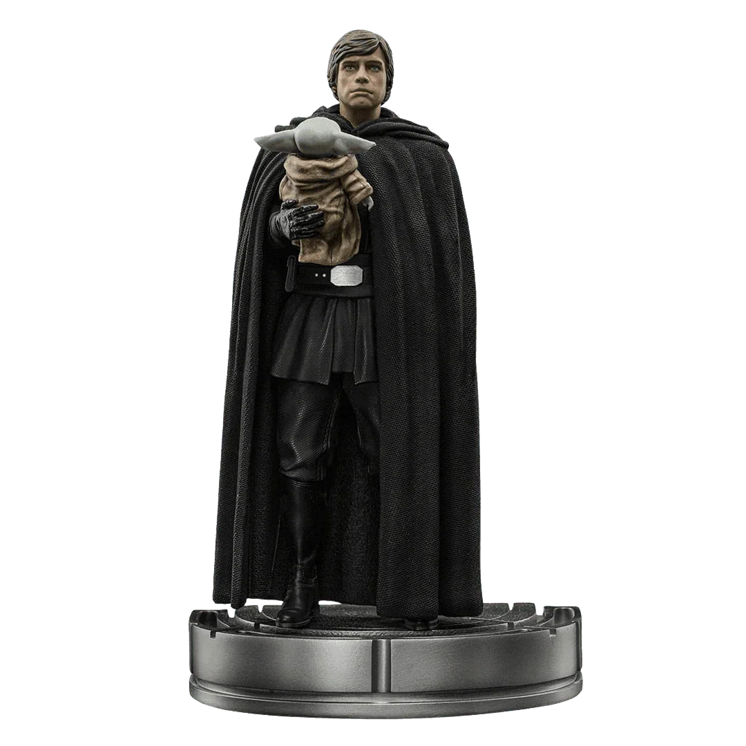 Iron Studios - The Mandalorian - Luke Skywalker & Grogu BDS Art Scale Statue 1/10