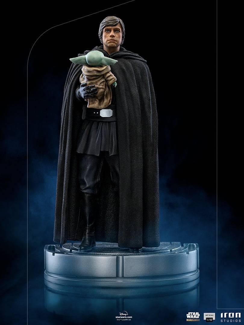 Iron Studios - The Mandalorian - Luke Skywalker & Grogu BDS Art Scale Statue 1/10