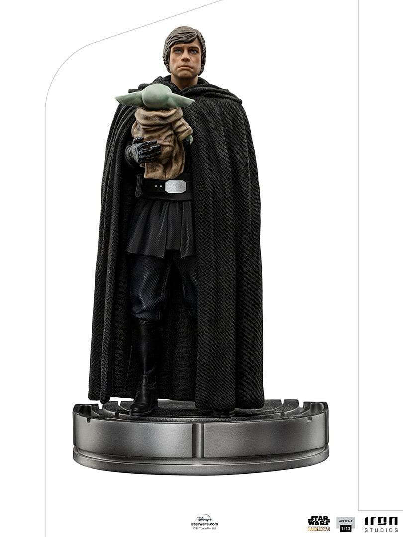 Iron Studios - The Mandalorian - Luke Skywalker & Grogu BDS Art Scale Statue 1/10