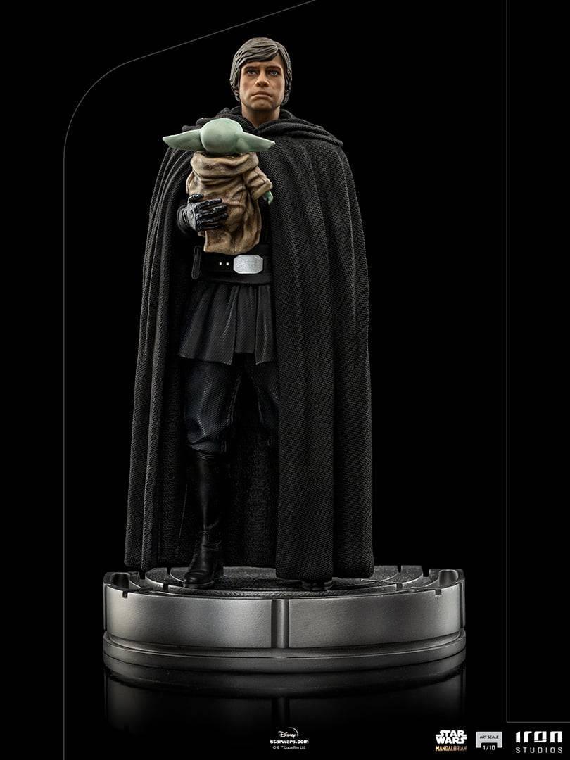 Iron Studios - The Mandalorian - Luke Skywalker & Grogu BDS Art Scale Statue 1/10