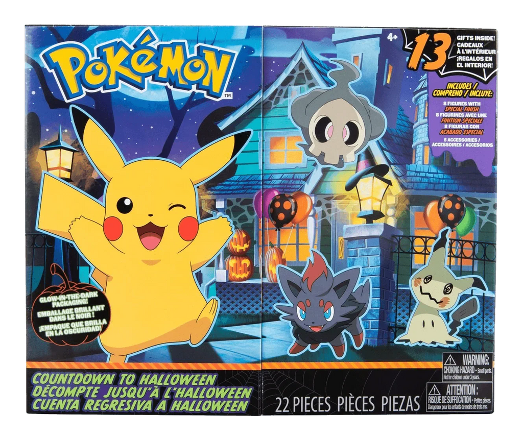 Jazwares - Pokemon Halloween Countdown Calendar