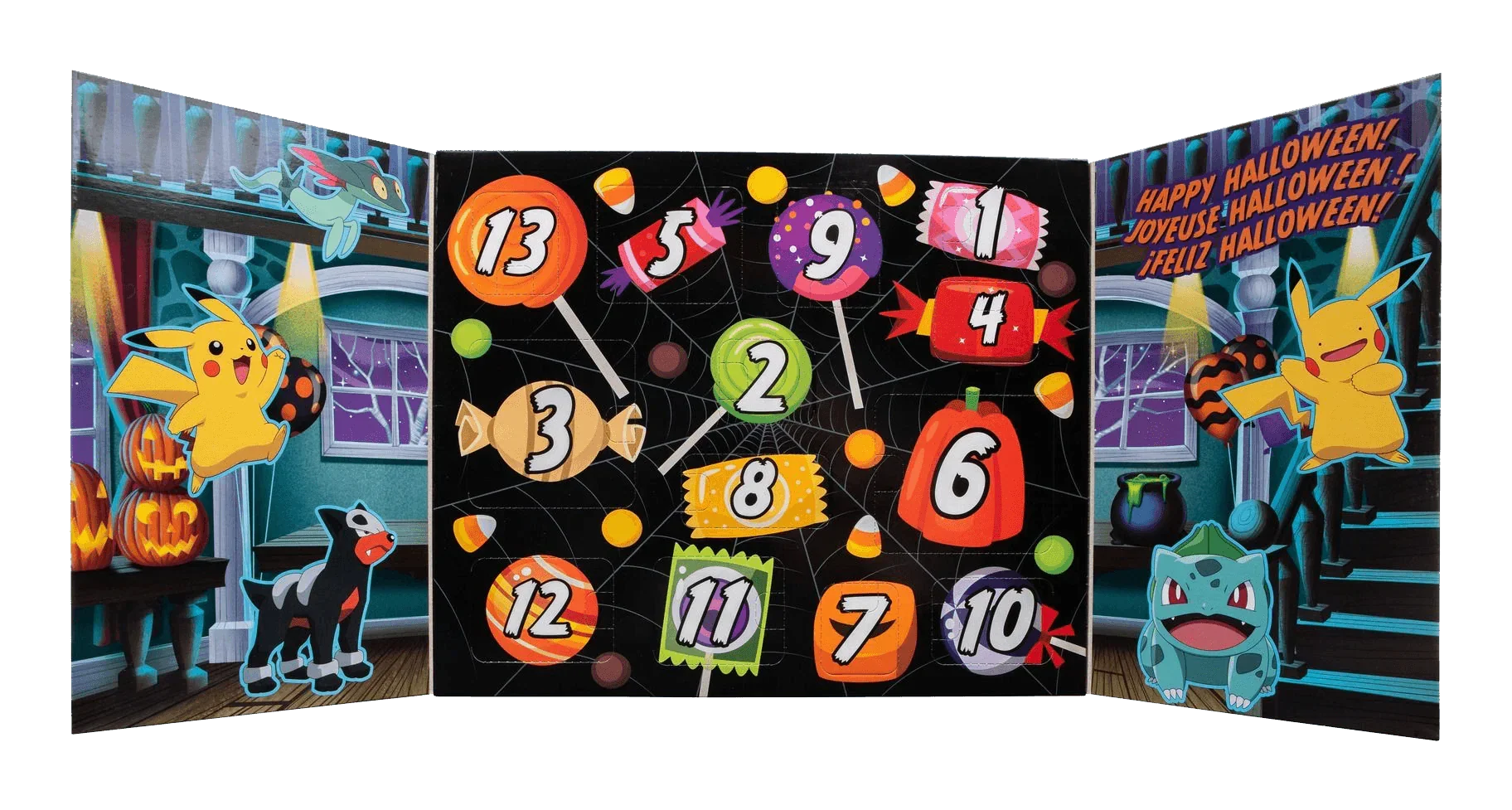 Jazwares - Pokemon Halloween Countdown Calendar