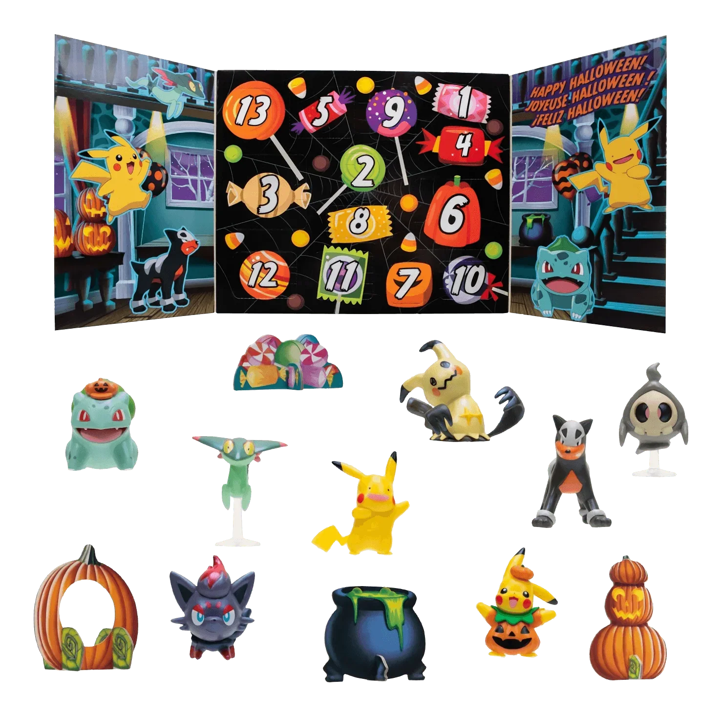 Jazwares - Pokemon Halloween Countdown Calendar