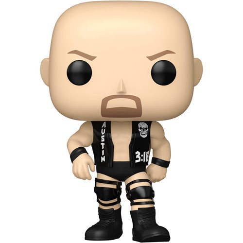 "Stone Cold" Steve Austin #190 Funko Pop! WWE - Approx. 3 3/4" Collectible Vinyl Figure Bundled with Display Box Protector Case - Estimated Arrival: Nov. 2025 (PRE-SALE)