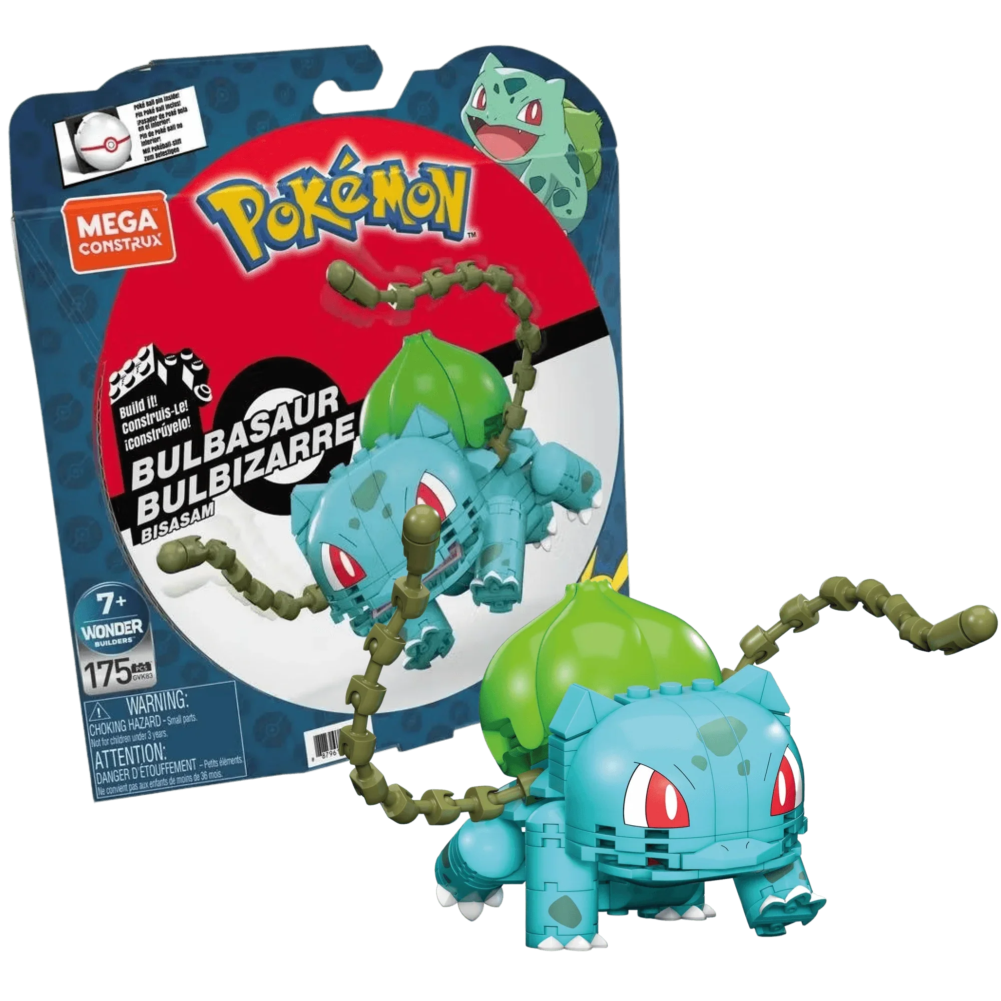 Mega - Pokemon - Construx Bulbasaur