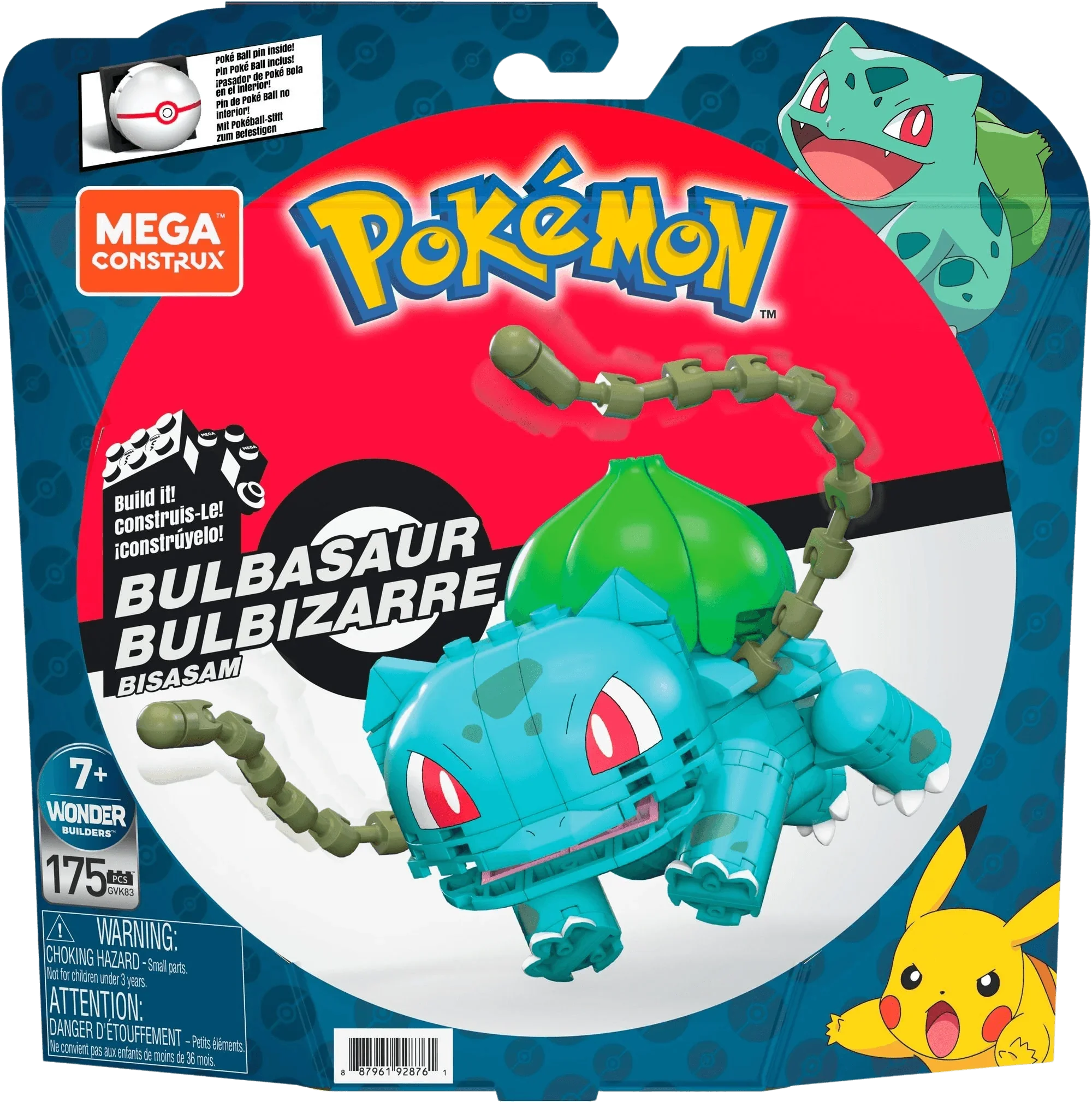 Mega - Pokemon - Construx Bulbasaur