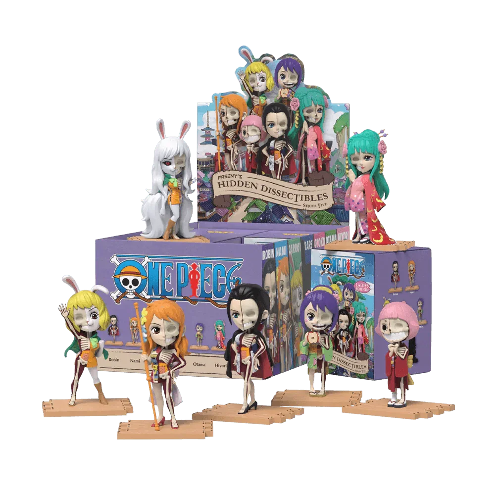 Mighty Jaxx - Freeny's Hidden Dissectible's - One Piece Blind Box - Ladies Series