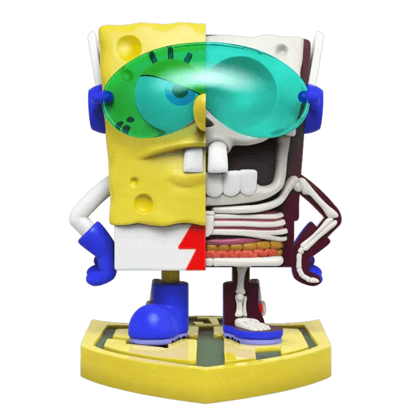 Mighty Jaxx - Freeny's Hidden Dissectible's: SpongeBob SquarePants (Super Edition) Blind Box