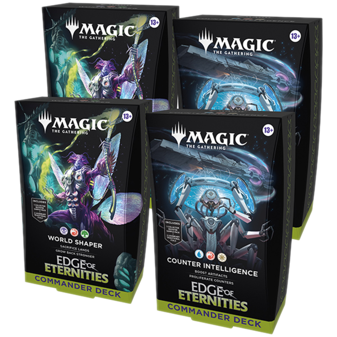 Magic the Gathering: Edge of Eternities Commander Deck Set of 4
