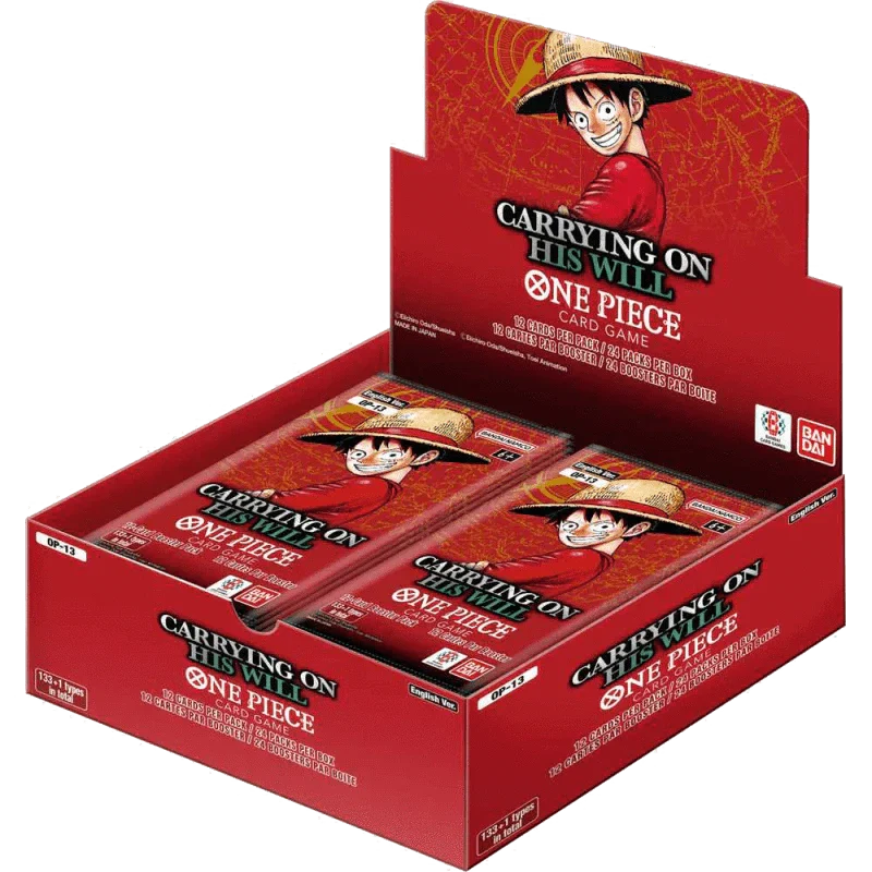 One Piece: Carrying On His Will (OP-13) Booster Box
