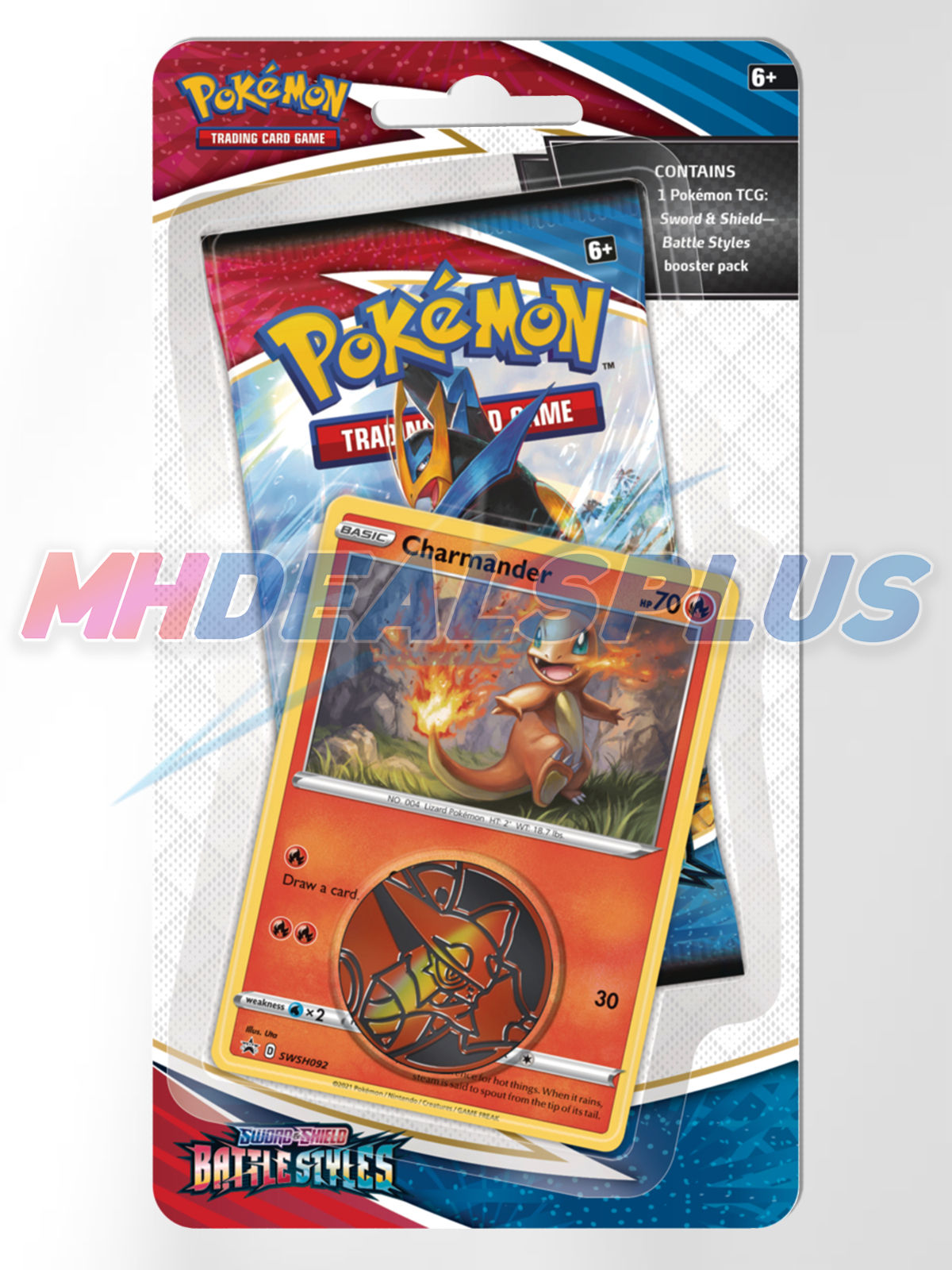 Pokemon TCG Battle Styles Checklane Blister Sealed Case - 16 Blister Packs