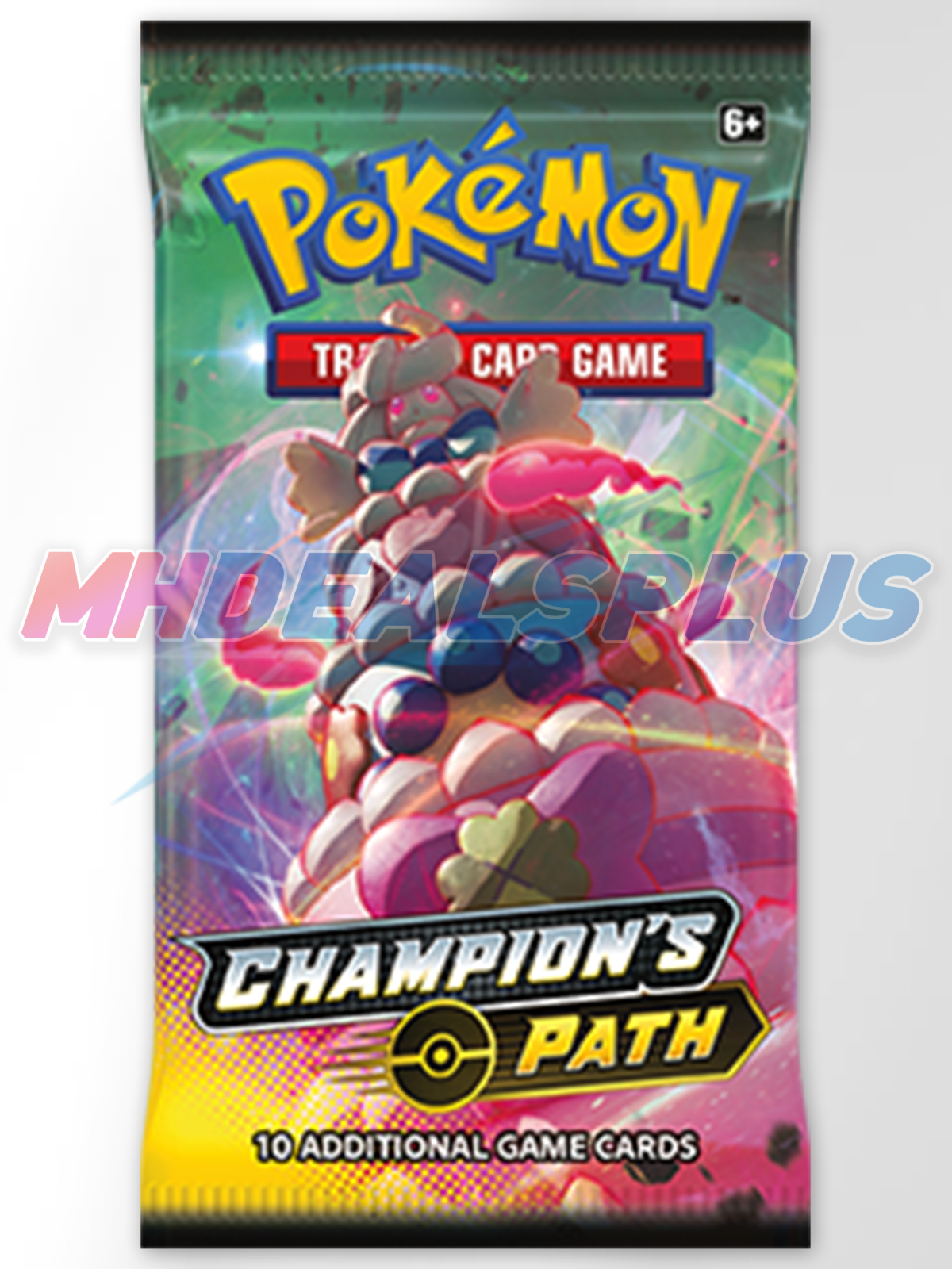 Pokemon TCG Champion's Path Hatterene V Collection Box Sealed Case - 6 Boxes