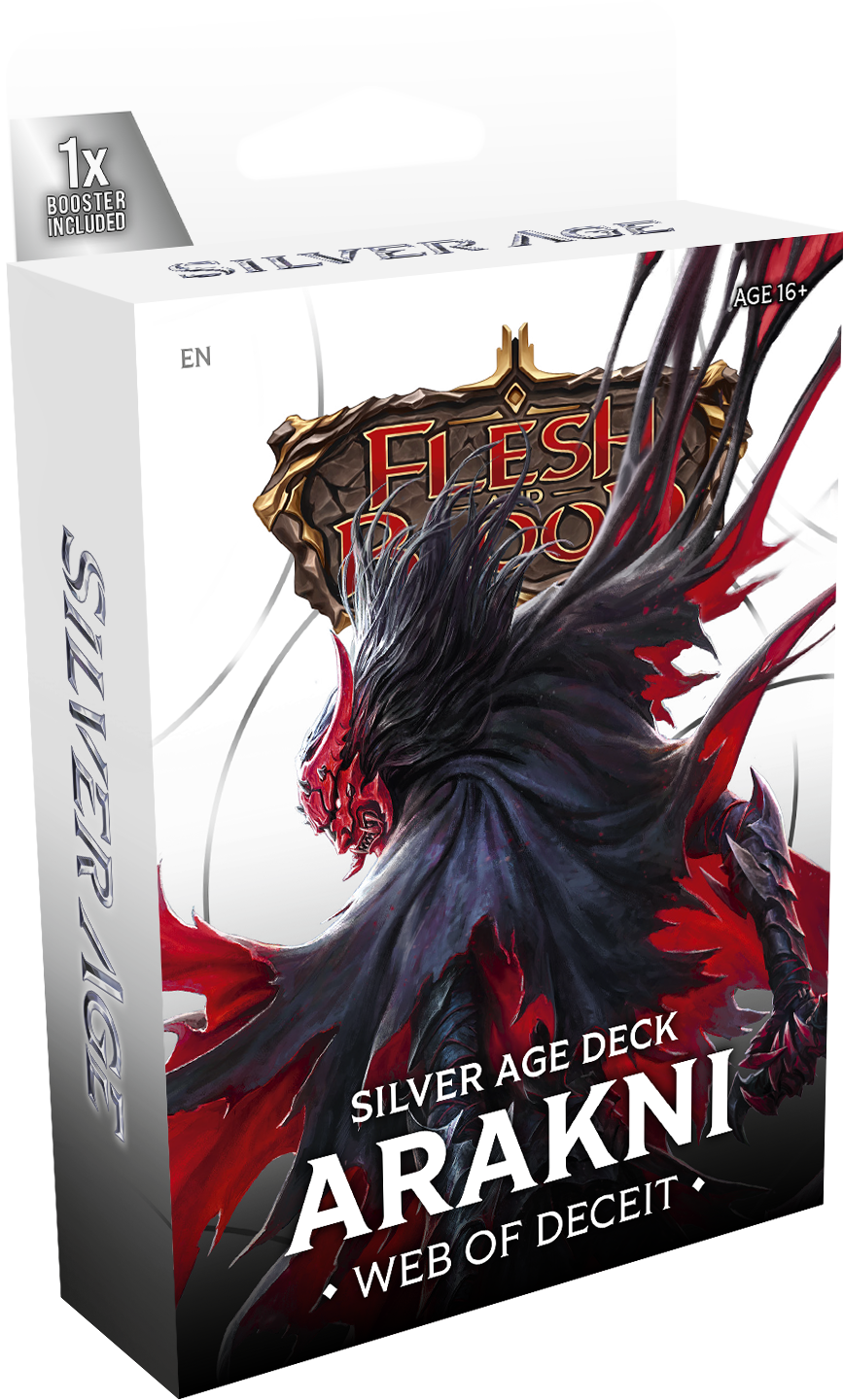 Flesh and Blood TCG - Silver Age - Deck - Arakni, Web of Deceit