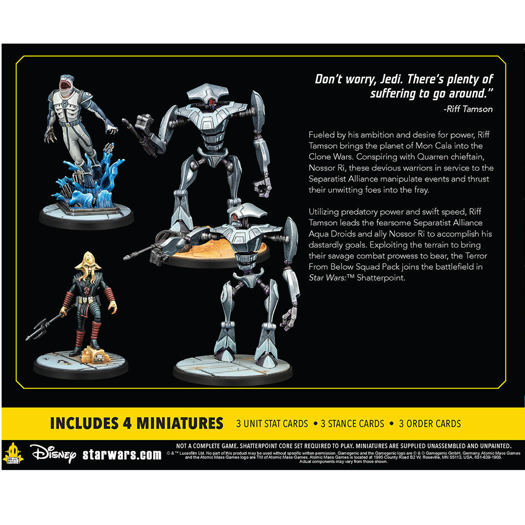 Star Wars: Shatterpoint - Terror From Below Squad Pack