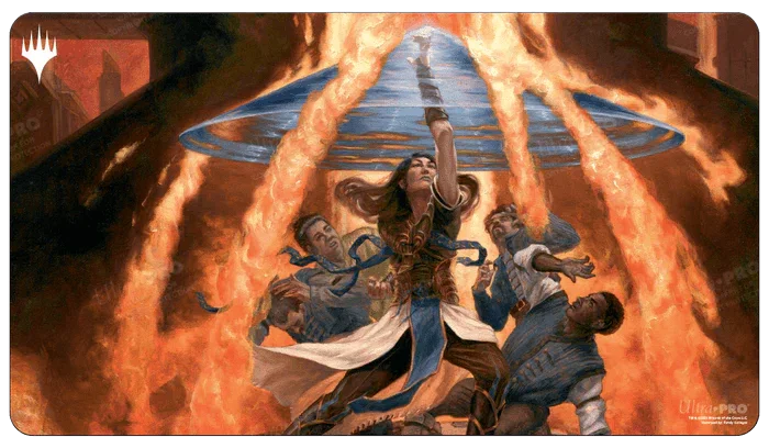 Ultra Pro - MTG: Commander Masters - Fierce Guardianship Blue Playmat