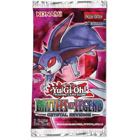 Yu-Gi-Oh! - Battles of Legend: Crystal Revenge - Booster Box (24x Packs)