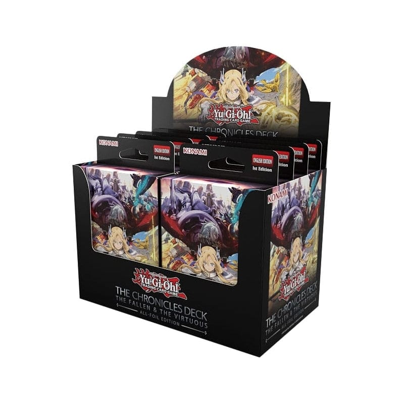 Yu-Gi-Oh! The Chronicles: The Fallen & The Virtuous [x8] (All-Foil) Deck Display
